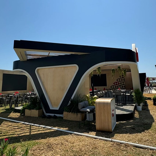 Hospitality Diamante 1 Nivel con Trusses MK