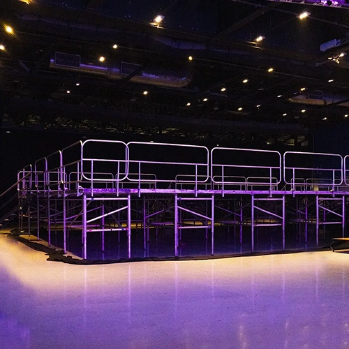 Escenario de aluminio, desmontable, evento en Pepsi Center, WTC