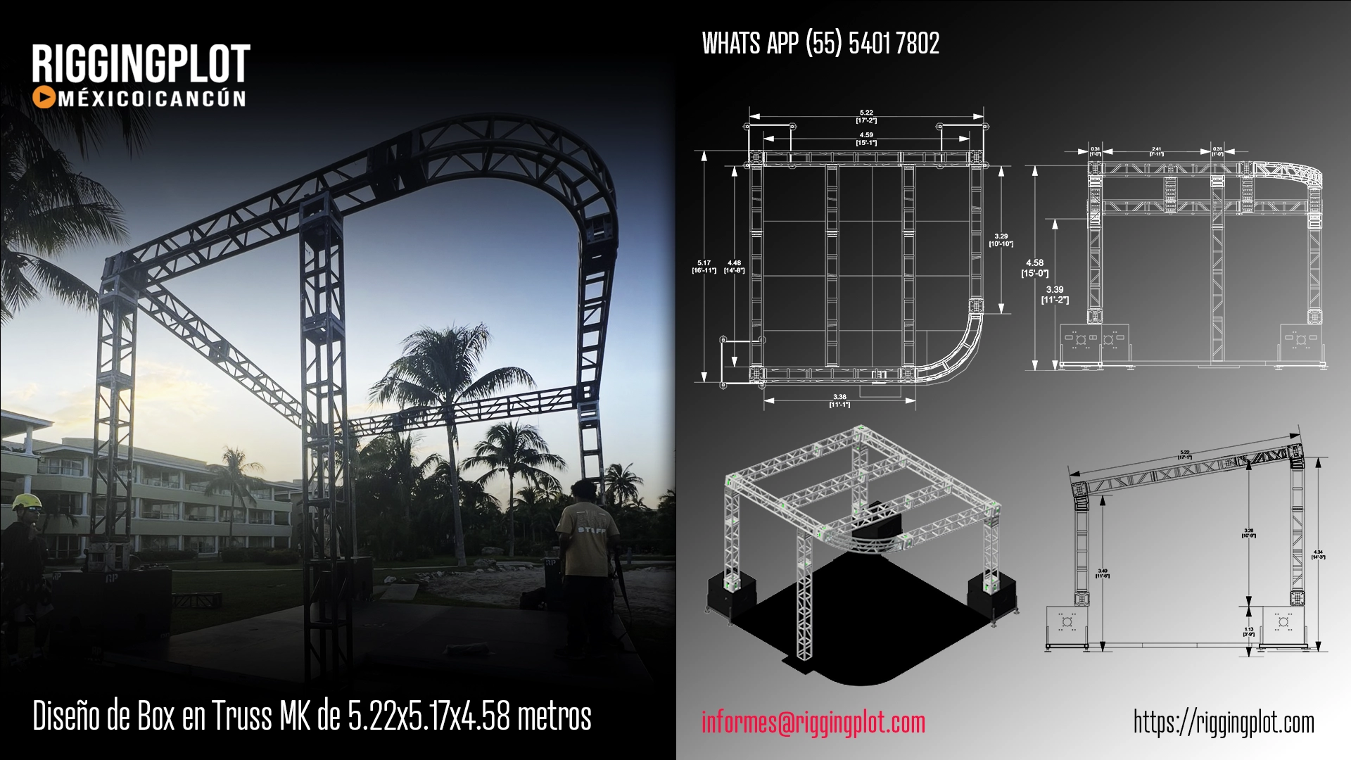 RENTA DE HOSPITALITY MK DE UN NIVEL CON MEDIDAS DE 5.22X5.17X4.58 MTS EN CANCUN