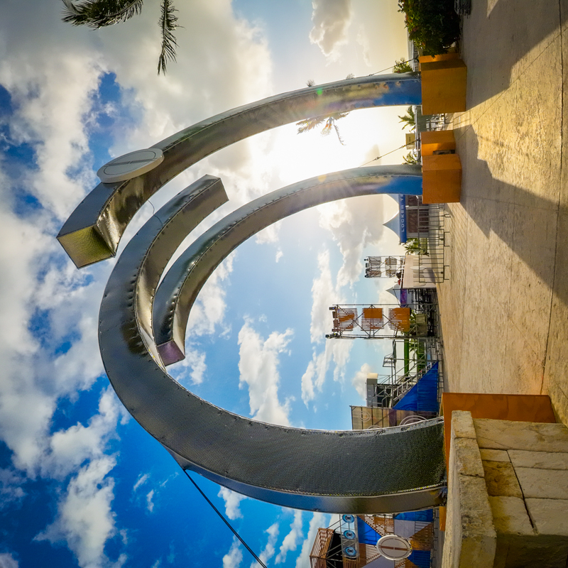 renta de arcos con trusses circulares en cancún