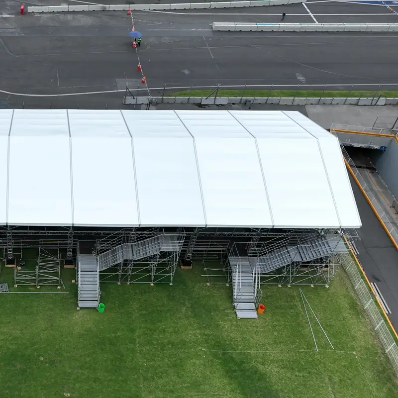 muros para pantallas layher en mexico