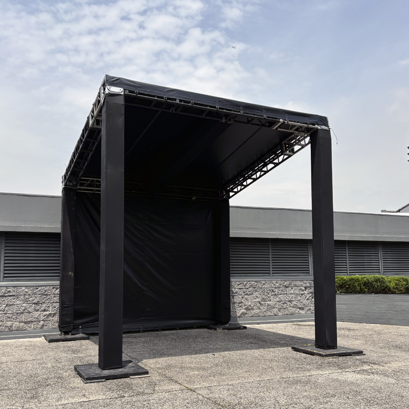 GROUND SUPPORTS, ESCENARIOS, HOSPITALITIES, LAYHER, MOTORES CM, TRUSSES CIRCULARES, RIGGING, RIGGERS ROLLING RISERS, CARPAS LOSBERGER, TELONES, KABUKI, TRUSSES DIFERENTES DIMENSIONES