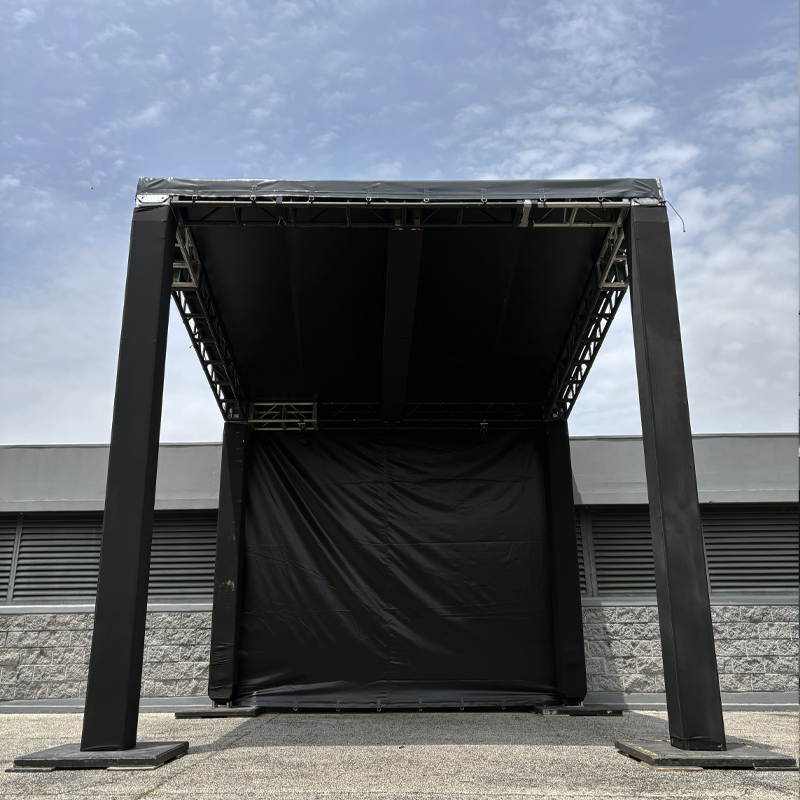 GROUND SUPPORTS, ESCENARIOS, HOSPITALITIES, LAYHER, MOTORES CM, TRUSSES CIRCULARES, RIGGING, RIGGERS ROLLING RISERS, CARPAS LOSBERGER, TELONES, KABUKI, TRUSSES DIFERENTES DIMENSIONES