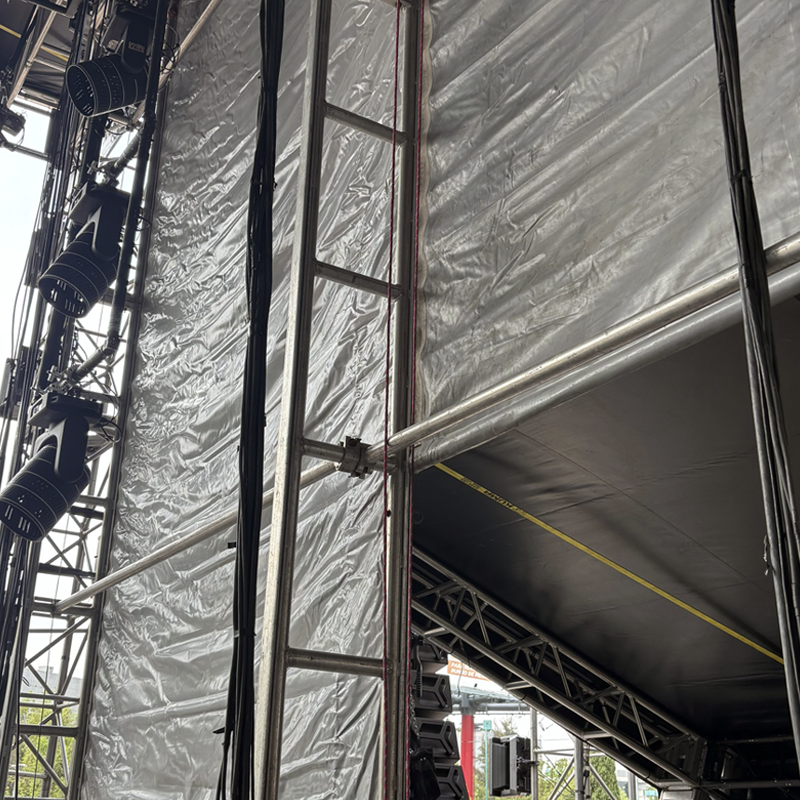 GROUND SUPPORTS, ESCENARIOS, HOSPITALITIES, LAYHER, MOTORES CM, TRUSSES CIRCULARES, RIGGING, RIGGERS ROLLING RISERS, CARPAS LOSBERGER, TELONES, KABUKI, TRUSSES DIFERENTES DIMENSIONES