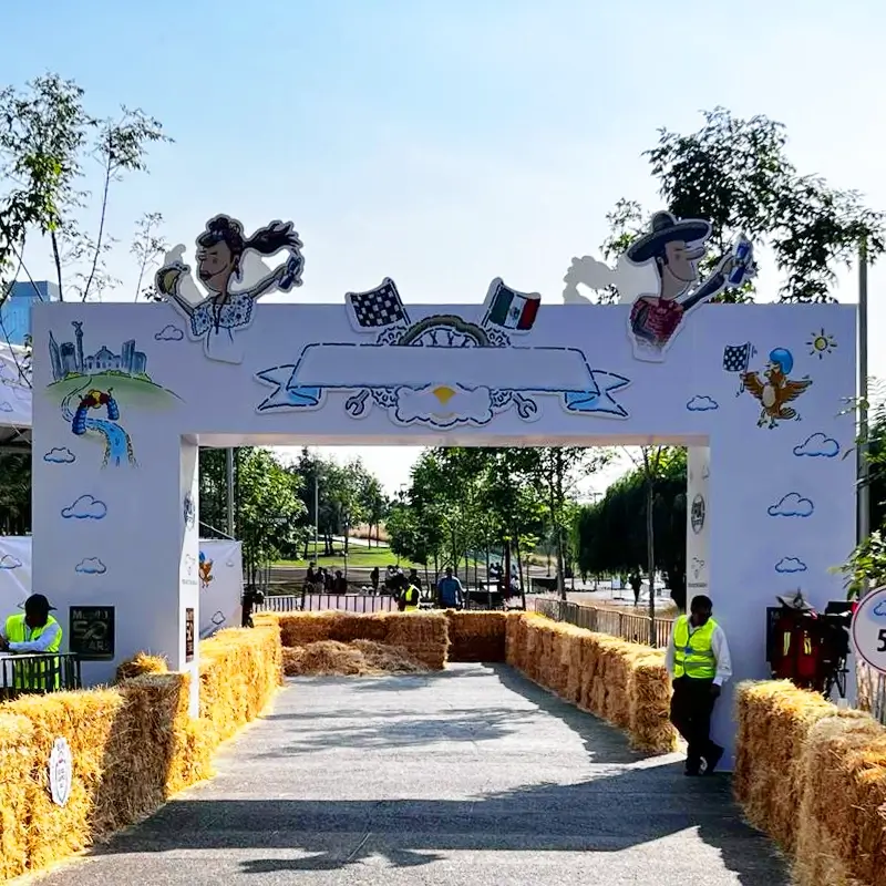 RENTA Y VENTA DE ARCO EN LAYHER EN CANCÚN, DIMENSIONES DE 7.32 METROS DE BOCA X 2.09 MTS DE PROFUNDIDAD X 4.26 METROS DE ALTURA IDEAL PARA EVENTOS MASIVOS, CONCIERTOS, FESTIVALES, EVENTOS POLITICOS, DEPORTIVOS, ETC