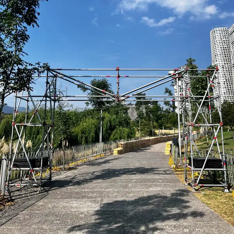 RENTA Y VENTA DE ARCO EN LAYHER EN CANCÚN, DIMENSIONES DE 7.32 METROS DE BOCA X 2.09 MTS DE PROFUNDIDAD X 4.26 METROS DE ALTURA IDEAL PARA EVENTOS MASIVOS, CONCIERTOS, FESTIVALES, EVENTOS POLITICOS, DEPORTIVOS, ETC