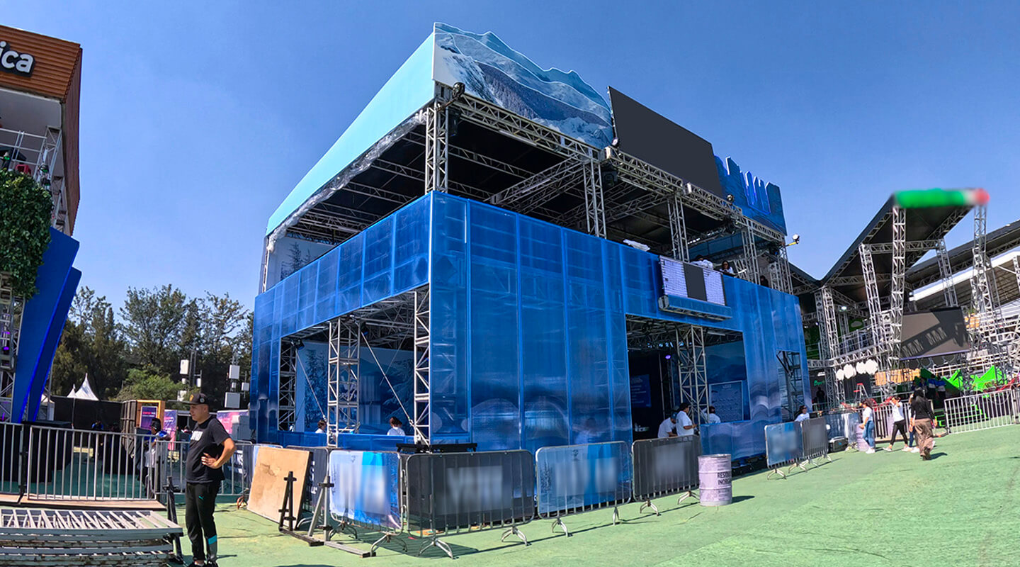 escenario stereo bloom edc 2023 riggingplot mexico