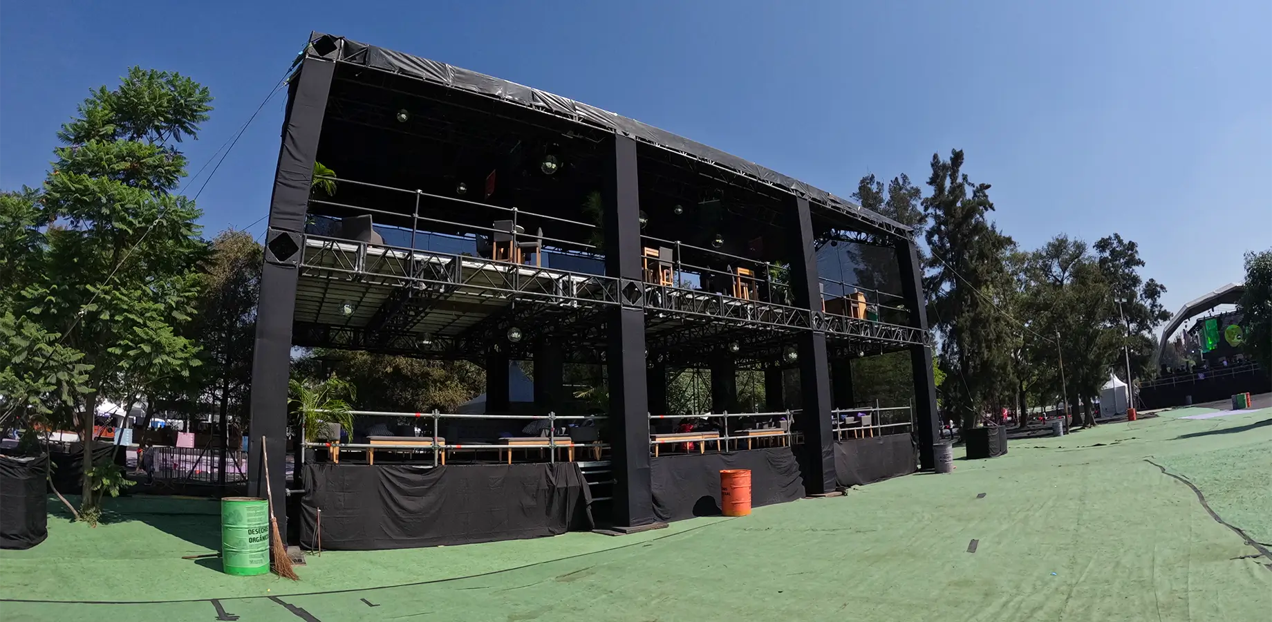 escenario stereo bloom edc 2023 riggingplot mexico