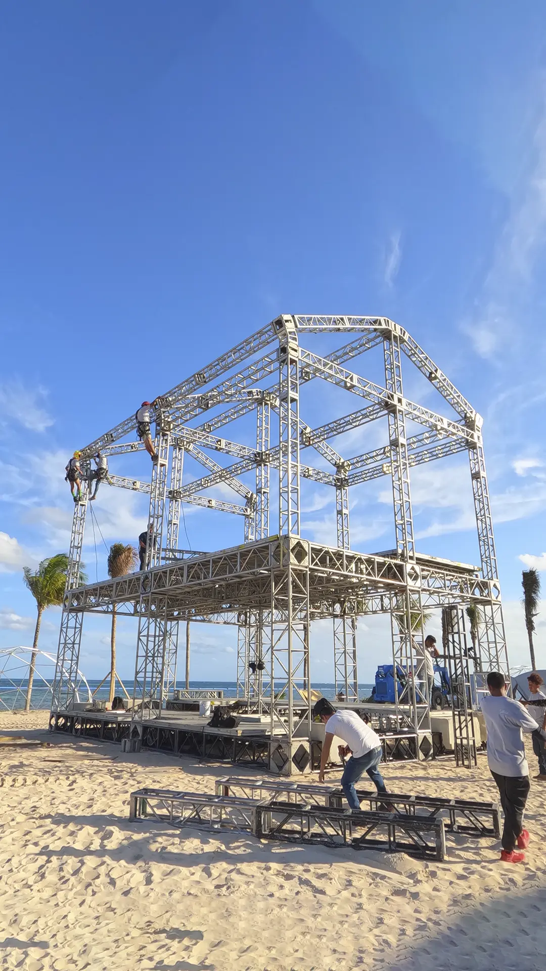diseños estructurales en trusses mk en mexico