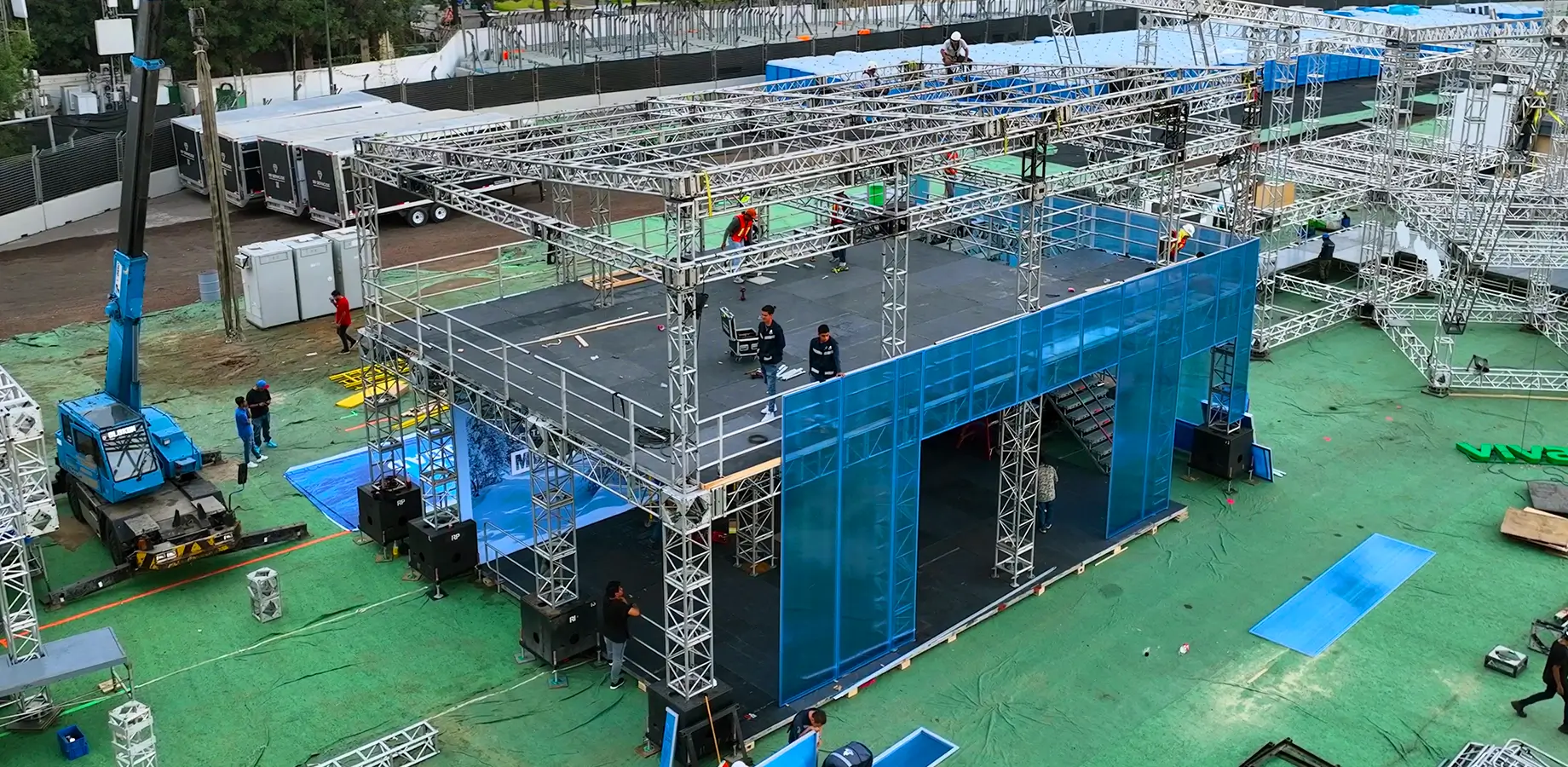 escenario stereo bloom edc 2023 riggingplot mexico