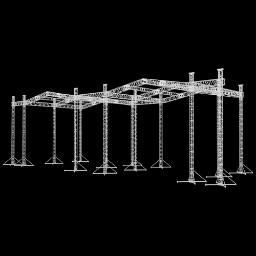ground support hd 15.40x14.80mts 14 torres doble cancun